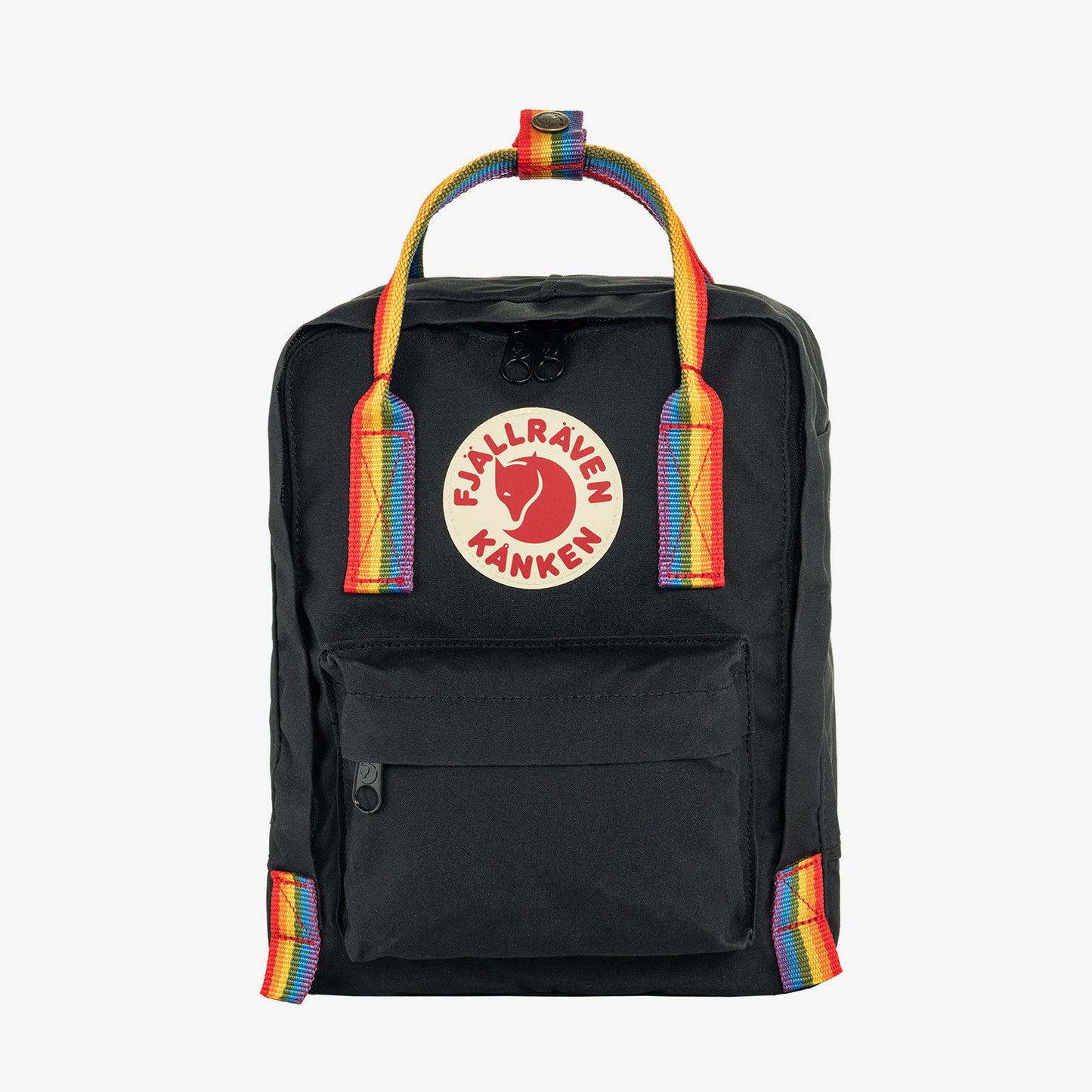 Fjällräven Kånken - Rainbow Mini Unisex Siyah Sırt Çantası