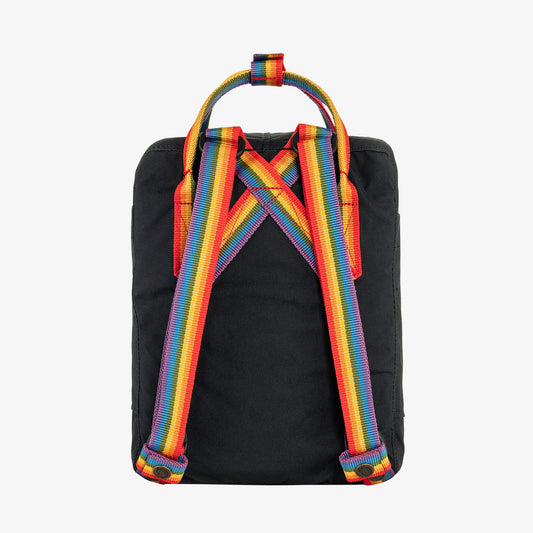 Fjällräven Kånken - Rainbow Mini Unisex Siyah Sırt Çantası