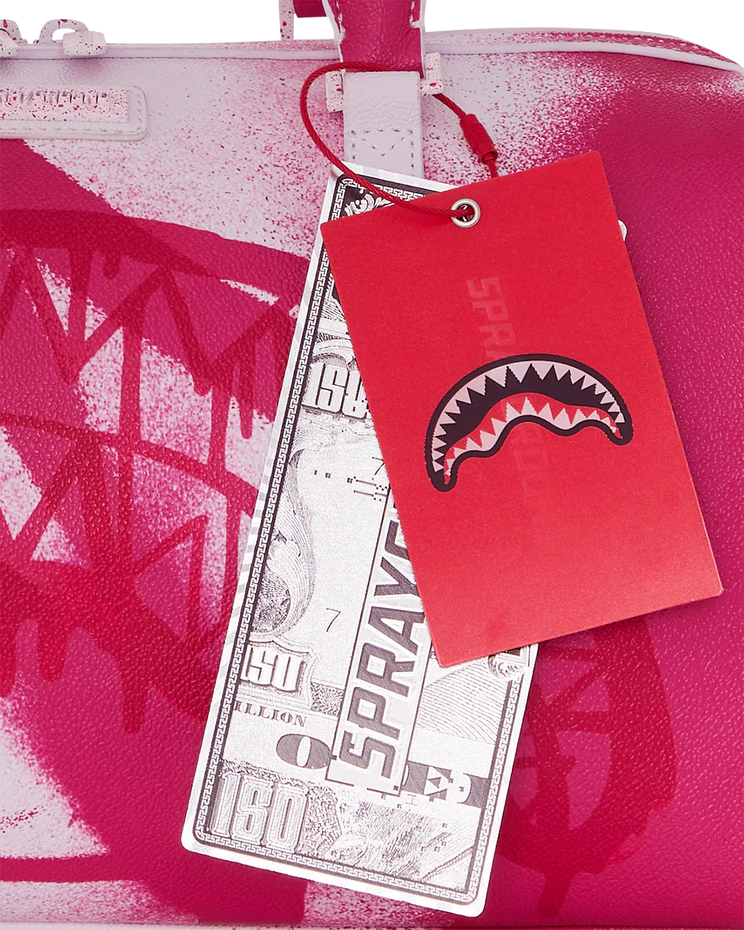 Sprayground - Storm Pembe Beyaz El ve Omuz Çantası