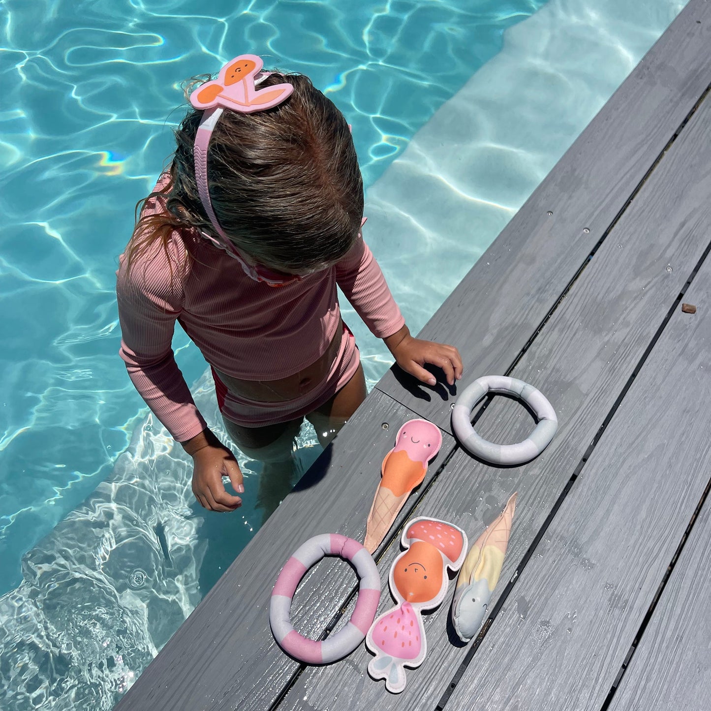 Sunnylife - Cotton Candy Deniz ve Havuz Dalış Oyuncakları