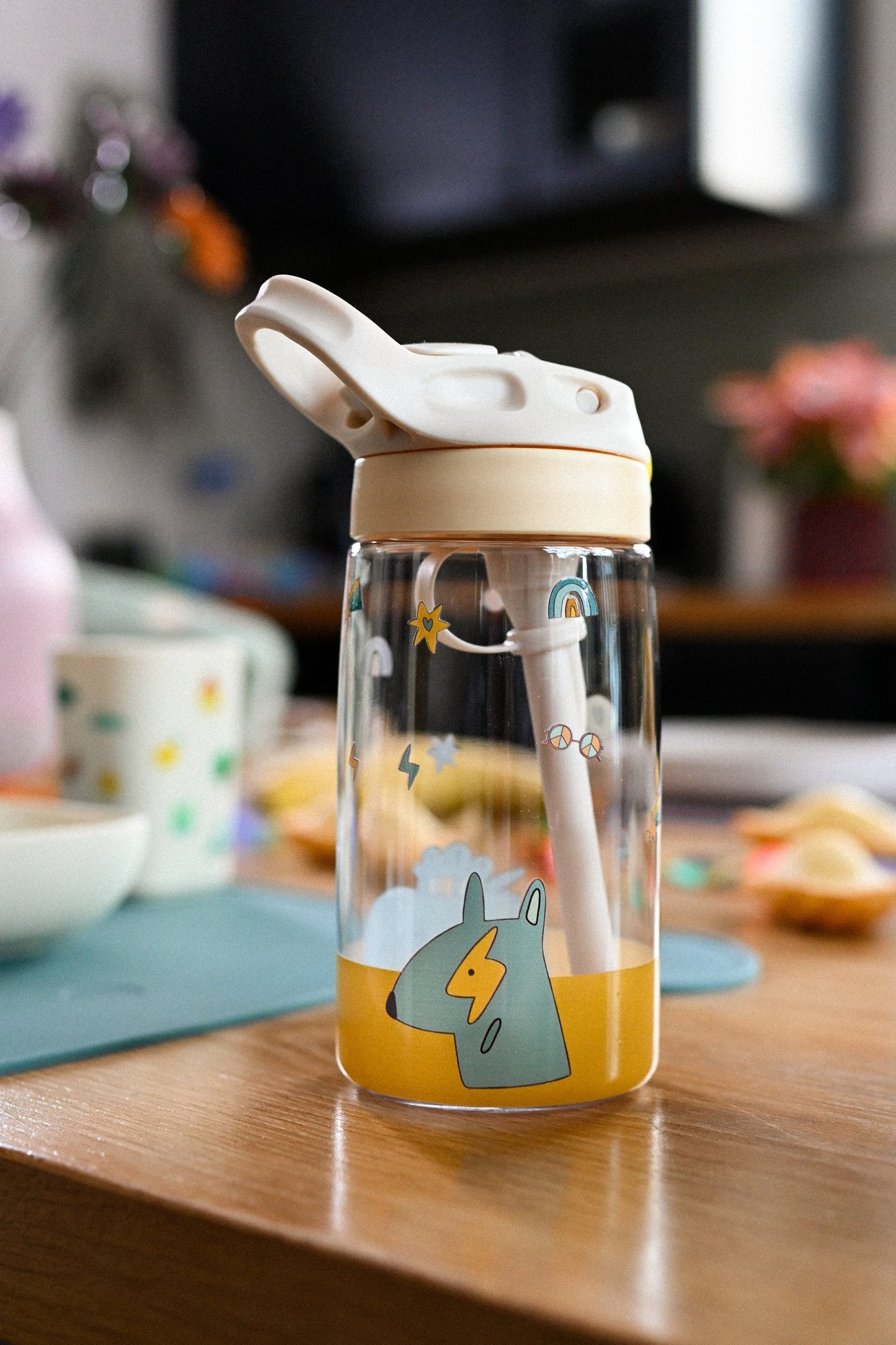The Cotton Cloud - Funky Dogs 480ML Tritan Gizli Pipetli Suluk