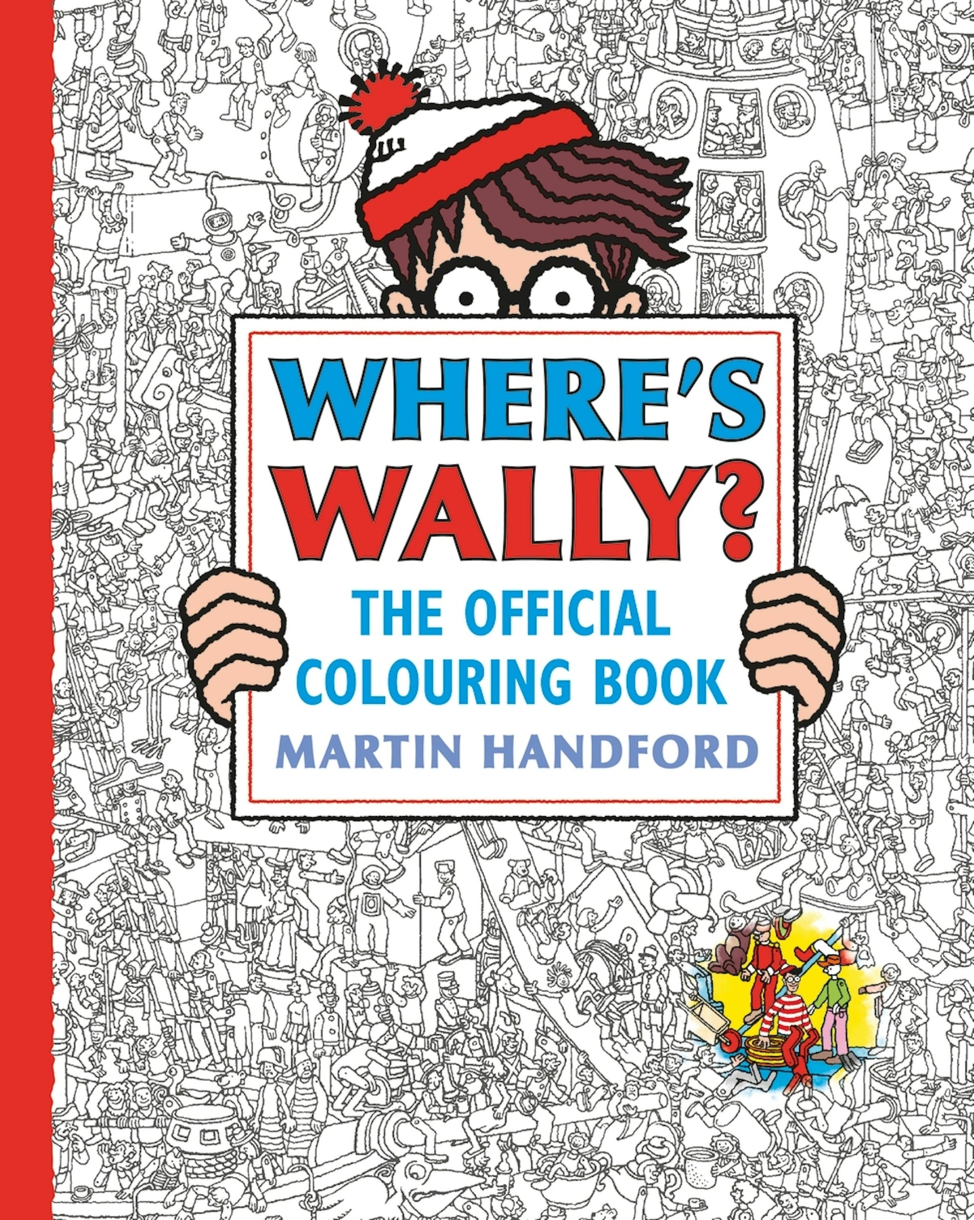 Where's Wally? The Official Colouring Book