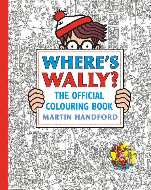 Where's Wally? The Official Colouring Book